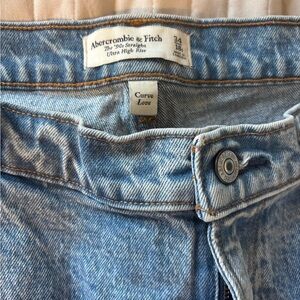 Abercrombie & Fitch Light Blue High Rise Jeans